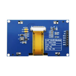 2.42 pollici 7 Pin OLED Display 128*64 risoluzione SPI IIC interfaccia SSD1309 modulo OLED Driver bianco blu giallo - Product Image 3