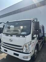 Camion poubelle électrique EV à énergie nouvelle personnalisable, modèle 4x2, capacités de 5 à 10 m³ pour la collecte des déchets