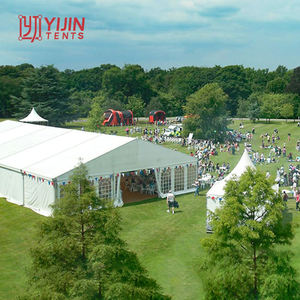 Custom 10x30m 15x20m 15x30m large outdoor wind resistance exhibition <b>tent</b> event trade show <b>tent</b> supplier - Product Image 3
