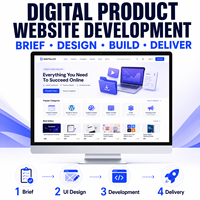 Diseño y Desarrollo de Sitios Web de Productos Digitales Personalizados con Catálogo Digital, Pago Seguro y Entrega de Archivos