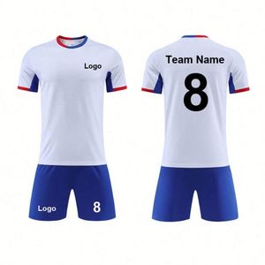 เสื้อฟุตบอลคุณภาพสูง 100% โพลีเอสเตอร์ ไซส์ใหญ่ ยูนิเซ็กซ์ พร้อมดีไซน์แห้งเร็ว รับสกรีนลายตามสั่ง - Product Image 4