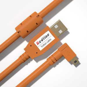 Cable Redline Tether tipo C a Micro USB 3.0 naranja para fotografía con cámara Canon Nikon - Product Image 1