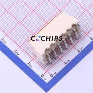 X9396WVS-06-9TSN Wire-to-Board Pin Header SMD,P=3.96mm Connector 1x6P 3.96mm Vertical Mount VH - Product Image 2