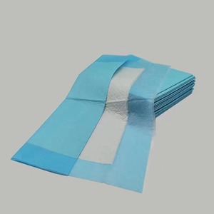 Serviettes absorbantes jetables pour incontinence, bleu clair, qualité médicale, pour adultes et soins aux personnes âgées - Product Image 3