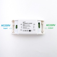 Variateur de lumière intelligent universel pour maison connectée, contrôle WiFi, courant max. 10A, télécommande sans fil, disjoncteur 90-220V, interrupteurs d'éclairage
