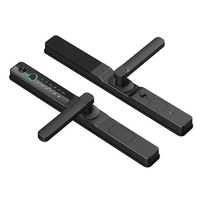 Sistema de control de acceso WiFi, lector de teclado de tarjeta RFID con pantalla táctil, cerradura de puerta de seguridad impermeable, sistemas de tarjeta de acceso independientes