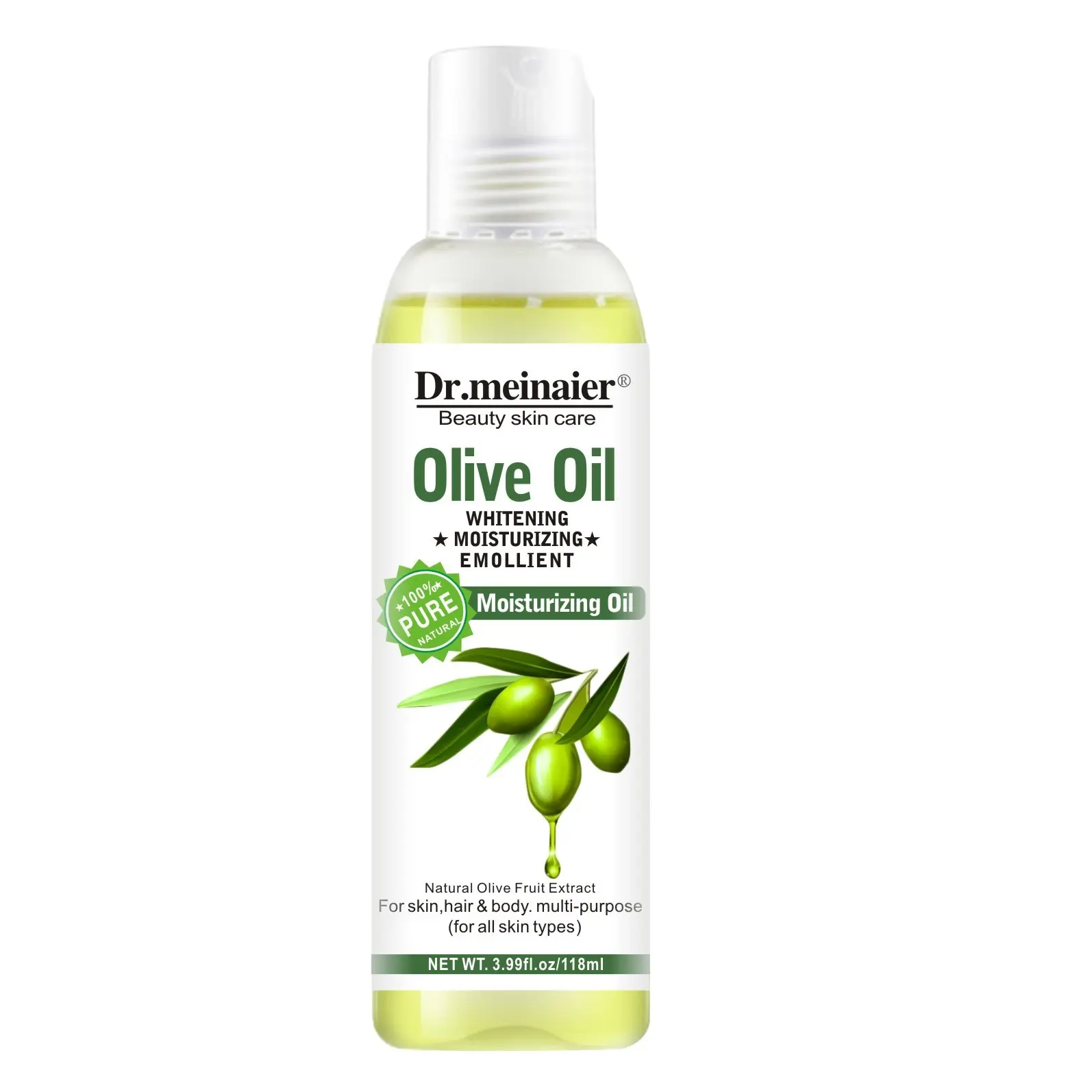 Prix usine huile de ricin naturel hydratant SAP huile végétale 118ml argin avocat visage corps soin des cheveux Massage huile essentielle