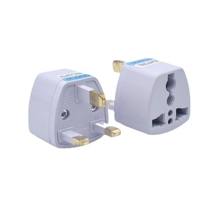 Anh 3 pin cắm <span class=keywords><strong>Adapter</strong></span> chuyển đổi điện, du lịch chuyển đổi phích cắm Anh du lịch cắm ổ cắm Bộ chuyển đổi anh để phổ ổ cắm - Product Image 1