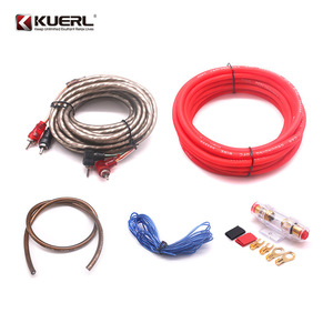 Cable de Instalación para Amplificador de Auto KUERL, Cable de Cobre de 6GA 8GA, Kit de Cableado de Sistema de Audio de Alto Rendimiento - Product Image 2