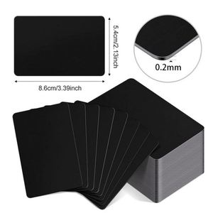 Wholesale Laser Engraving Marking Test Aluminum <b>Sheet</b> Metal Nameplate Provide Custom Logo Gift Business Card - Product Image 2