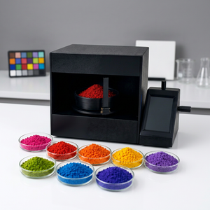 Espectrofotómetro de Color Portátil CIE Lab 400-700nm, Resolución de 1nm, D65/10. Instrumento de Medición de Blancura y Polvo - Product Image 2