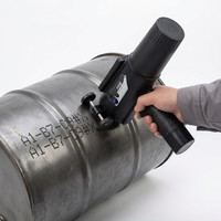Impresora de Inyección de Tinta Portátil de 60 mm para Codificación de Caracteres Grandes en Cartón, Plástico, Madera, Metal y Hormigón