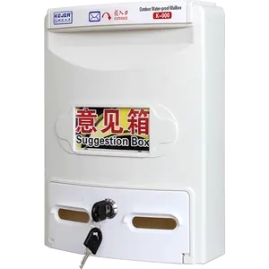 Kejea Factory Supply Post Mailbox with Lock防水多機能提案ボックスヴィラウォールマウントレターボックス