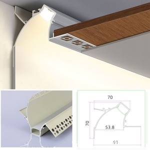 แถบไฟ LED Alu แผงระบายความร้อนสำหรับแผงไฟ LED แผงระบายความร้อนสำหรับช่องแถบไฟ LED โรงงานจีน - Product Image 6