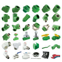 Tube de plomberie PPR standard allemand PN12.5/PN16/PN20/PN25 Tuyau d'eau PPR en plastique vert pour eau chaude et froide