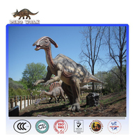 Animatronic dinozor modeli yaşam boyu büyük Robot dinozor Dino parkı