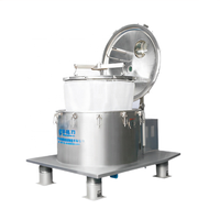 Centrifugeuse à décharge par le haut pour le levage de sacs, adaptée à la séparation solide-liquide de matériaux fibreux et de particules de tailles variées, comme le sel, les additifs alimentaires