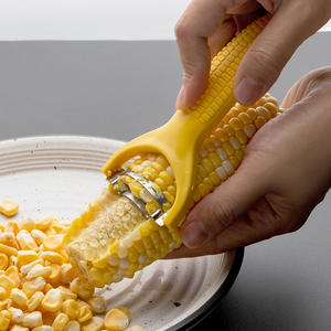 Pelador Manual de Mazorcas de Maíz de Acero Inoxidable, Herramienta de Cocina para Quitar Granos, Picador de Frutas y Verduras, Pelador de Maíz - Product Image 5