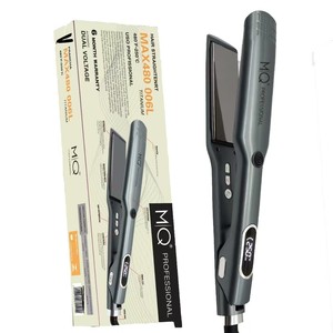 Mq Professional Hair Straightener 480F 250C <b>Titanium</b> With Temperature Display For Salon Use - Product Image 5