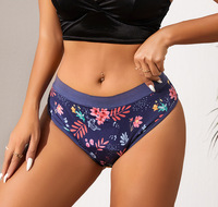 JR Culottes menstruelles hipster de luxe 4 couches OEM Oeko-tex 100 anti-acariens super absorbantes en nylon et élasthanne