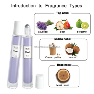 Parfum rouleau aux phéromones <span class=keywords><strong>de</strong></span> 10ml avec marque privée, huile essentielle originale pour le corps, parfum floral et fruité <span class=keywords><strong>de</strong></span> fraise, eau <span class=keywords><strong>de</strong></span> toilette - Product Image 3