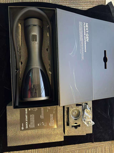 Vente chaude Ensemble de narguilé électrique portable en acier inoxydable avec lumière LED Emballage de boîte-cadeau de luxe E-Hookah sans carbone - Product Image 6