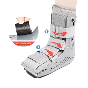 Ayarlanabilir ortez ayak bileği eklem koruma desteği <span class=keywords><strong>Brace</strong></span> hava yastığı kırığı rehabilitasyon ayakkabı yardımcı Walker çizmeler - Product Image 1