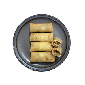 Línea de producción Exportación Fabricante <span class=keywords><strong>Precio</strong></span> Camarones congelados y vegetales Rollos de primavera China Comida Naturaleza Comestible Chino horneado - Product Image 6