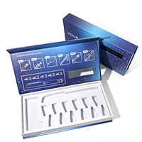 Caja de Embalaje de Cartón con Logotipo Personalizado para Viales de Pluma, Estuche de Almacenamiento Ecológico para Agujas de Pluma, Cartuchos, Viales de 3 ml y 10 ml