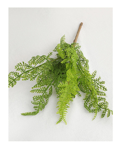Hojas, tallos y ramas de helecho artificial, plantas tropicales, arbustos, decoración para jardín, oficina, balcón y hogar - Product Image 3
