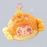 Porte-clés en verre « Trois Petits Ours en Peluche : Aventure Marine » – Boîte mystère 2025 – Nouveauté créative pour sac de fille