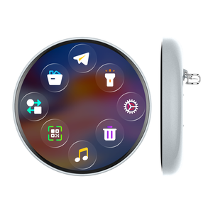 BJ01 Editable Dynamic Animation Badge Touch HD Screen <b>Smart</b> Display Intelligent Dynamic Digital Wearable <b>Electronic</b> Badge - Product Image 3