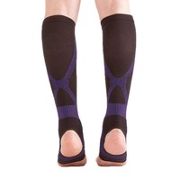 Chaussettes de décompression veineuses élastiques protège-jambes soutien de cheville de jambe de sport professionnel pour le bureau à domicile sédentaire