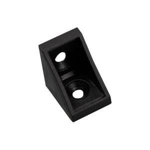 Thickened Plastic Two-Hole Corner <b>Bracket</b> Small 90 Degree Reinforced <b>Shelf</b> Support for Furniture Wardrobe Partitions - Product Image 2