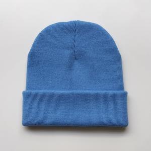 니트 모자 두꺼운 모자 자수 이중층 커프드 콜드 모자 아크릴 스키 모자 - Product Image 3