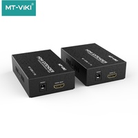 Extensor HDMI de 135 m, 1080P, 60 Hz, Extensor de Audio y Video, Cable de Red Cat5E/Cat6, Extensor de Señal Ethernet de 1.65 Gbps/165 Hz