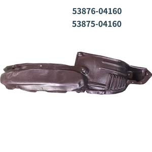 Revestimientos de Guardabarros Delanteros para Toyota Tacoma 2005-2011, Piezas de Repuesto de Plástico Negro - Product Image 2