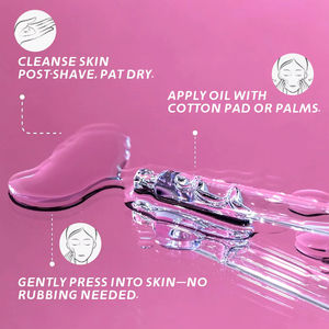 Aceite Refrescante Floral para Después del Afeitado en Forma de Suero Líquido, Esencial para una Experiencia Post-Afeitado Fresca y para Eliminar Protuberancias/Vello Encarnado - Product Image 6
