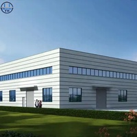 Almacén de Estructura de Acero Prefabricada de Diseño Moderno, Nave Industrial de Estructura de Acero, Se Proporcionan Planos de Diseño Gratuitos