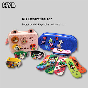 จี้รองเท้า HYB Kuaji PVC 2D ลายถักขนสัตว์ รูปหัวใจ ใบเมเปิ้ล ลายข้าวโพด ลายไก่งวง สไตล์ฤดูใบไม้ร่วง ของตกแต่งรองเท้าแบบดีไซน์เอง - Product Image 6