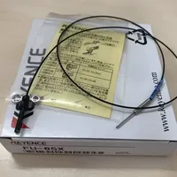 Capteur à fibre optique haute puissance KEYENCE FU-67G Thrubeam, 1800 mm, résistant aux produits chimiques, câble fixe de 5 m pour FU67G
