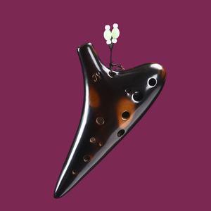 Ocarina de Cerámica de 12 Orificios en Do Alto, Flauta Ocarina AC de Afinación Estable para Entrenamiento Musical Escolar, Instrumento Musical - Product Image 5
