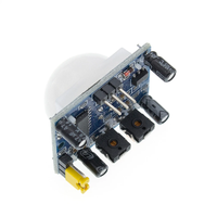 HC-SR501 modul Sensor infra merah manusia sakelar Sensor piroelektrik papan PCB biru dan hijau impor opsional