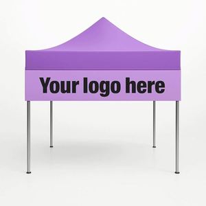 Trois bannières personnalisées, bannière de stand sur mesure pour salon artisanal, affichez votre logo et le nom de votre entreprise, chemin de table, stand pop-up - Product Image 2