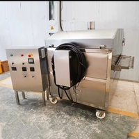 Machine de marquage industrielle automatique à moteur électrique pour ligne de traitement de viandes, galettes et steaks