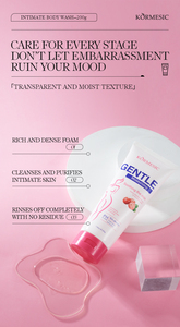 Le <span class=keywords><strong>Gel</strong></span> <span class=keywords><strong>Douche</strong></span> <span class=keywords><strong>Intime</strong></span> de Marque Privée KORMESIC Prend en Charge la Personnalisation OEM - Product Image 5