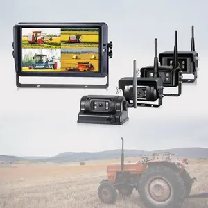 STONKAM无线4倒车车载摄像头，用于卡车985英尺发射范围无线监视器防水防尘