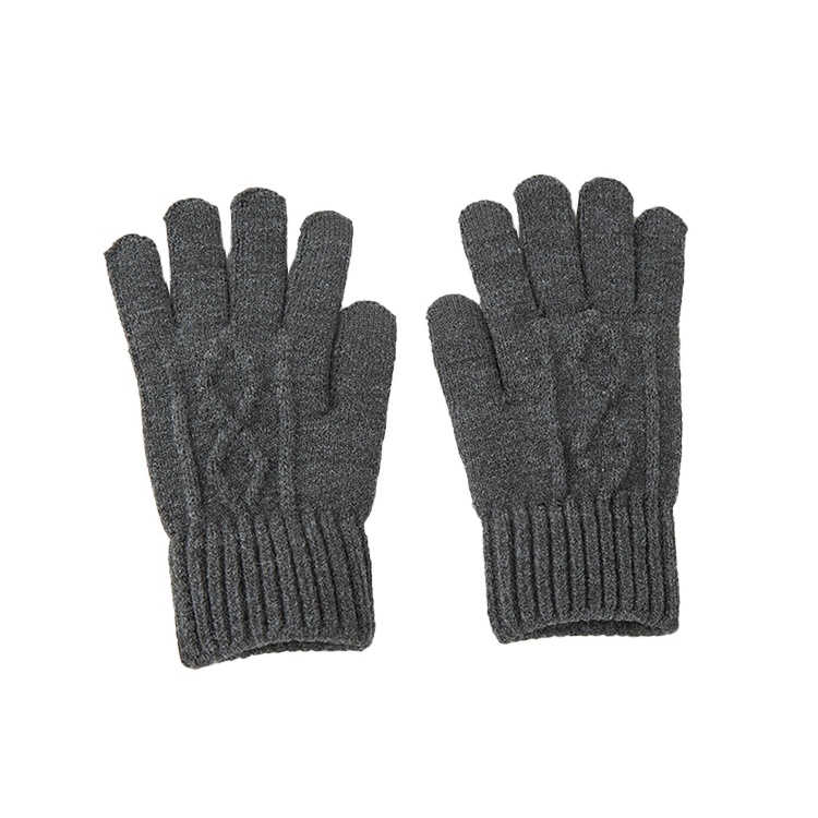 New style unisex winter warm cycling sports wool knitted mittens
