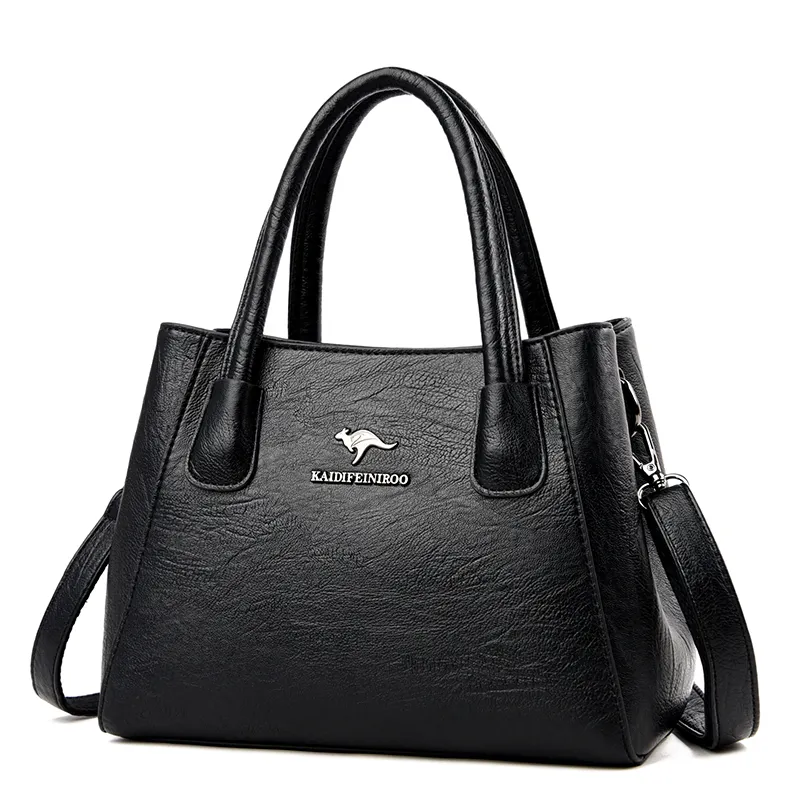 Kazze New Purses And Handbags 2023 Ladies Bag Luis Vuiton Large Retro Chain Casual Shoulder Bag Real Leather Handbags