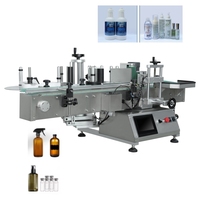 Machine d'étiquetage de bouteilles rondes haute performance pour l'emballage polyvalent de contenants ronds (aliments, boissons, produits chimiques, articles de première nécessité)